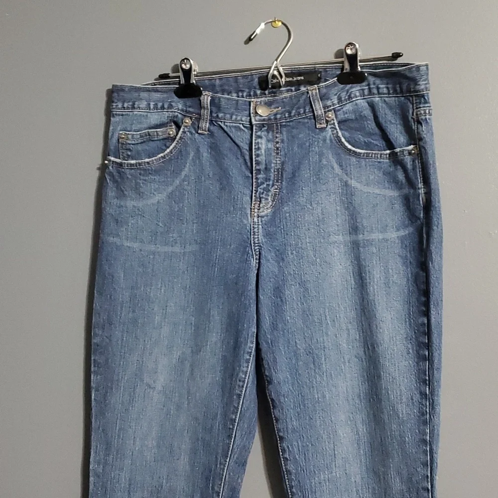 Calvin Klein High Rise Flare Jeans Size 12 Y2K